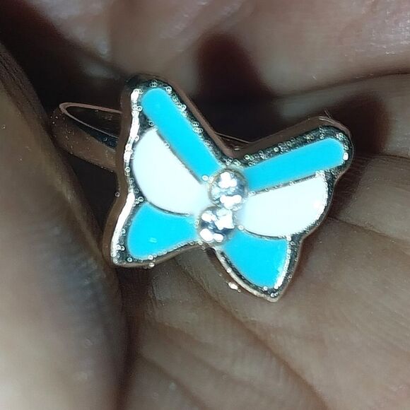 Super cute girls jeweled adjustable ring - Picture 2 of 4